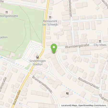 Standortübersicht der Tankstelle EnBW mobility+ AG und Co.KG in 71063 Sindelfingen