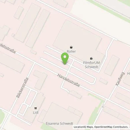 Standortübersicht der Tankstelle EnBW mobility+ AG und Co.KG in 16303 Schwedt/Oder