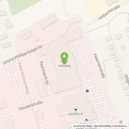 Standortübersicht der Tankstelle EnBW mobility+ AG und Co.KG in 97688 Bad Kissingen