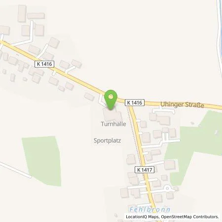 Standortübersicht der Tankstelle EnBW mobility+ AG und Co.KG in 73061 Ebersbach an der Fils