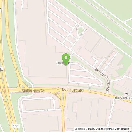 Standortübersicht der Tankstelle EnBW mobility+ AG und Co.KG in 68219 Mannheim