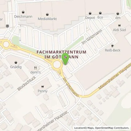 Standortübersicht der Tankstelle EnBW mobility+ AG und Co.KG in 77933 Lahr/Schwarzwald