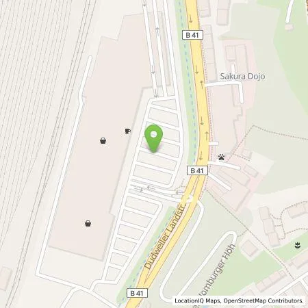 Standortübersicht der Tankstelle EnBW mobility+ AG und Co.KG in 66123 Saarbrücken