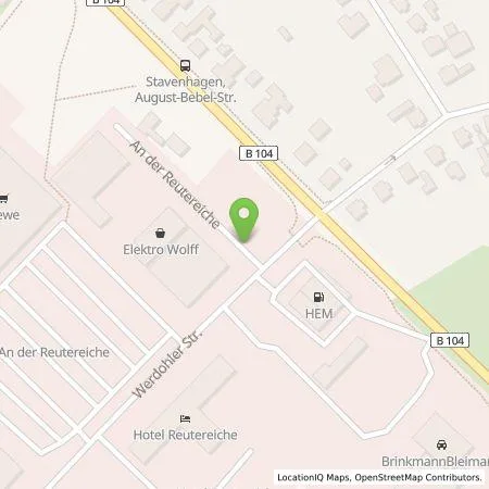 Standortübersicht der Tankstelle EnBW mobility+ AG und Co.KG in 17153 Stavenhagen