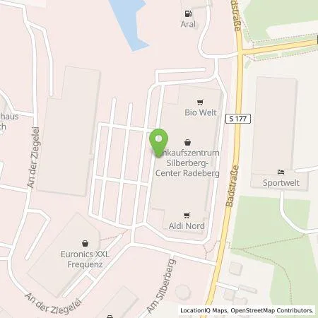 Standortübersicht der Tankstelle EnBW mobility+ AG und Co.KG in 01454 Radeberg