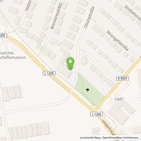 Standortübersicht der Tankstelle eze.network GmbH in 70599 Stuttgart