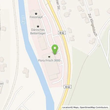 Standortübersicht der Tankstelle EnBW mobility+ AG und Co.KG in 57518 Betzdorf