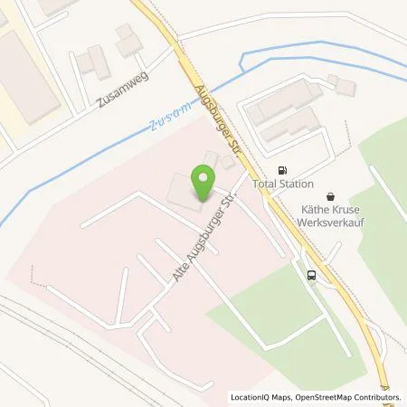 Standortübersicht der Tankstelle EnBW mobility+ AG und Co.KG in 86609 Donauwörth