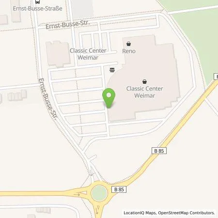 Standortübersicht der Tankstelle EnBW mobility+ AG und Co.KG in 99427 Weimar