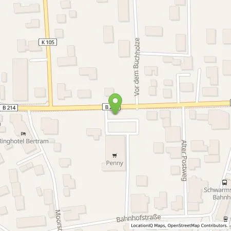 Standortübersicht der Tankstelle EnBW mobility+ AG und Co.KG in 29690 Schwarmstedt