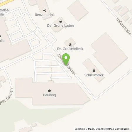 Standortübersicht der Tankstelle EnBW mobility+ AG und Co.KG in 49565 Bramsche