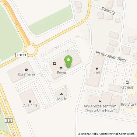 Standortübersicht der Tankstelle EnBW mobility+ AG und Co.KG in 35428 Langgöns