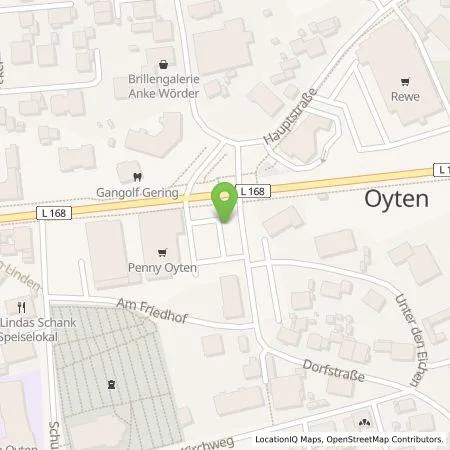 Standortübersicht der Tankstelle EnBW mobility+ AG und Co.KG in 28876 Oyten