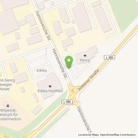 Standortübersicht der Tankstelle EnBW mobility+ AG und Co.KG in 31275 Lehrte