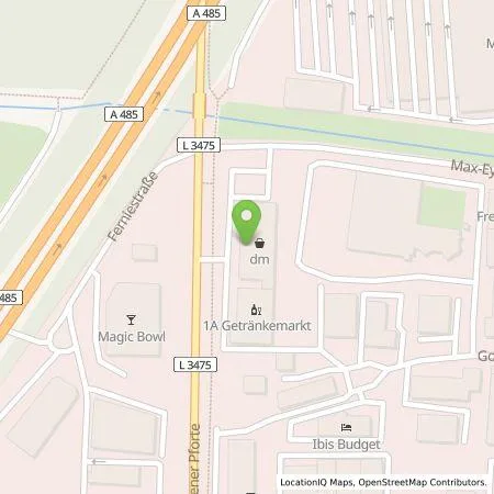 Standortübersicht der Tankstelle EnBW mobility+ AG und Co.KG in 35440 Linden