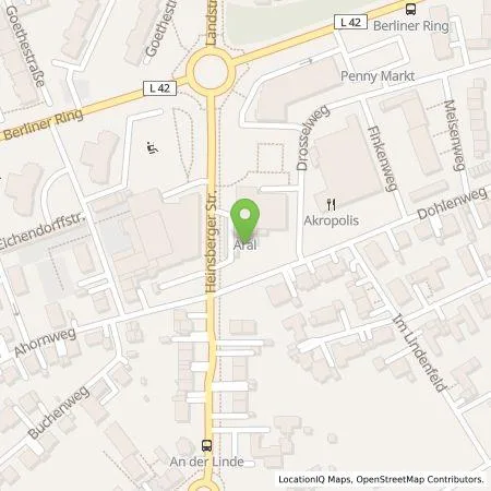 Standortübersicht der Tankstelle EnBW mobility+ AG und Co.KG in 52511 Geilenkirchen