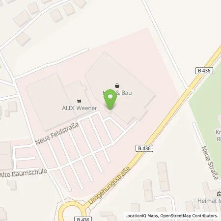 Standortübersicht der Tankstelle EnBW mobility+ AG und Co.KG in 26826 Weener