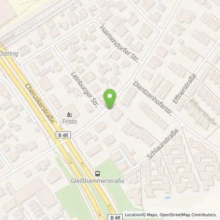 Standortübersicht der Tankstelle N-ERGIE Aktiengesellschaft in 90480 Nürnberg