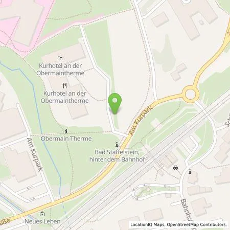 Standortübersicht der Tankstelle N-ERGIE Aktiengesellschaft in 96231 Bad Staffelstein