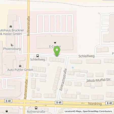 Standortübersicht der Tankstelle N-ERGIE Aktiengesellschaft in 90409 Nürnberg