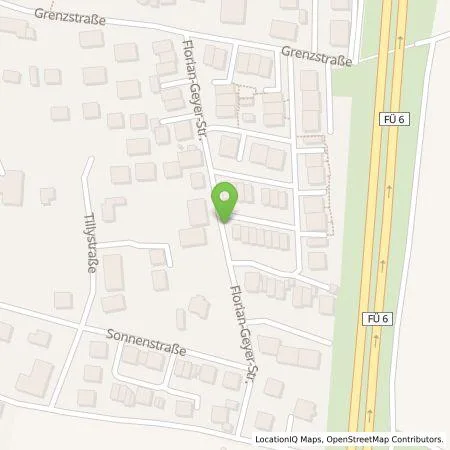 Standortübersicht der Tankstelle RangauWerke GmbH in 90513 Zirndorf