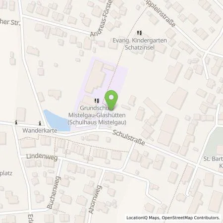 Standortübersicht der Tankstelle Stadtwerke Bayreuth Holding GmbH in 95490 Mistelgau