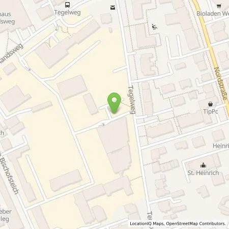 Standortübersicht der Tankstelle Westfalen Weser Ladeservice GmbH in 33102 Paderborn