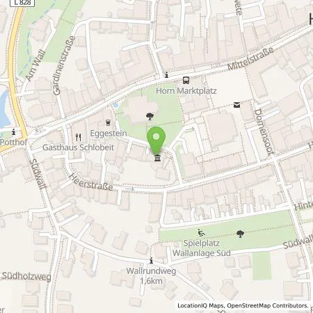 Standortübersicht der Tankstelle Westfalen Weser Ladeservice GmbH in 32805 Horn-Bad Meinberg