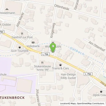 Standortübersicht der Tankstelle Westfalen Weser Ladeservice GmbH in 33758 Schloß Holte-Stukenbrock