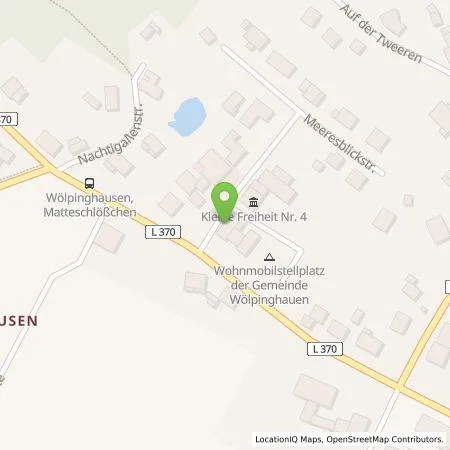 Standortübersicht der Tankstelle Westfalen Weser Ladeservice GmbH in 31556 Wölpinghausen