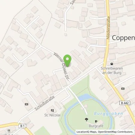 Standortübersicht der Tankstelle Westfalen Weser Ladeservice GmbH in 31863 Coppenbrügge