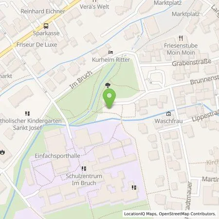 Standortübersicht der Tankstelle Westfalen Weser Ladeservice GmbH in 33175 Bad Lippspringe