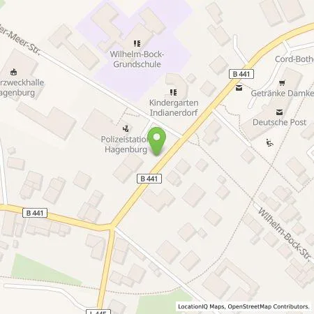 Standortübersicht der Tankstelle Westfalen Weser Ladeservice GmbH in 31558 Hagenburg