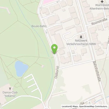 Standortübersicht der Tankstelle Westfalen Weser Ladeservice GmbH in 32545 Bad Oeynhausen