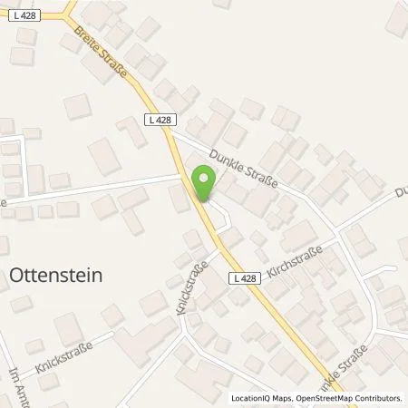 Standortübersicht der Tankstelle Westfalen Weser Ladeservice GmbH in 31868 Ottenstein