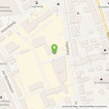 Standortübersicht der Tankstelle Westfalen Weser Ladeservice GmbH in 33102 Paderborn