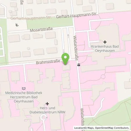 Standortübersicht der Tankstelle Westfalen Weser Ladeservice GmbH in 32545 Bad Oeynhausen