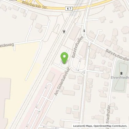 Standortübersicht der Tankstelle Westfalen Weser Ladeservice GmbH in 32839 Steinheim