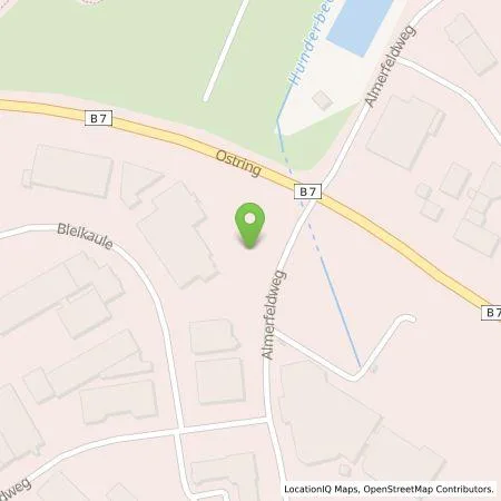 Standortübersicht der Tankstelle Westfalen Weser Ladeservice GmbH in 59929 Brilon