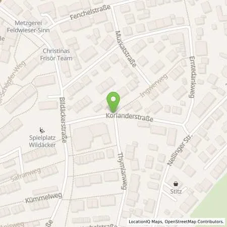 Standortübersicht der Tankstelle Stadtwerke Stuttgart GmbH in 70619 Stuttgart