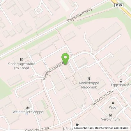 Standortübersicht der Tankstelle Westfalen Weser Ladeservice GmbH in 33100 Paderborn