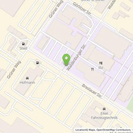 Standortübersicht der Tankstelle Westfalen Weser Ladeservice GmbH in 33098 Paderborn