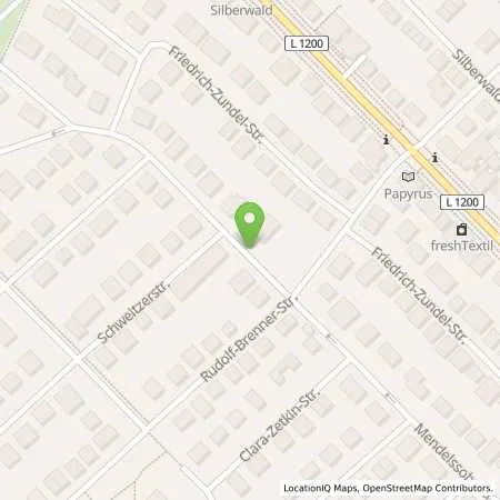 Standortübersicht der Tankstelle Stadtwerke Stuttgart GmbH in 70619 Stuttgart