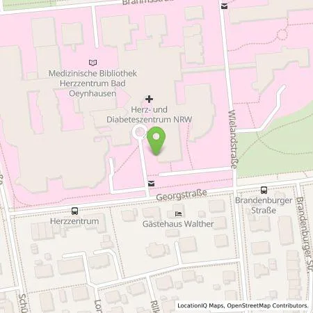 Standortübersicht der Tankstelle Westfalen Weser Ladeservice GmbH in 32545 Bad Oeynhausen