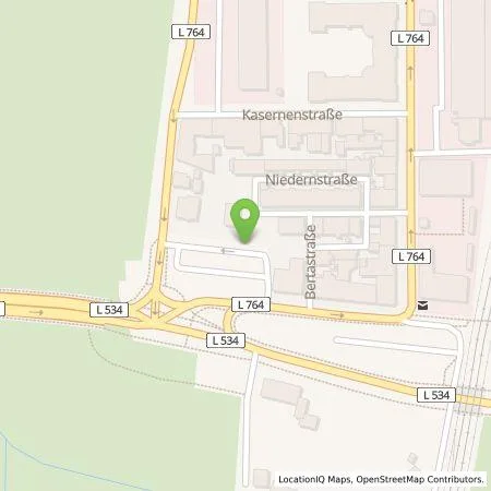 Standortübersicht der Tankstelle Westfalen Weser Ladeservice GmbH in 32423 Minden