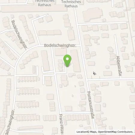 Standortübersicht der Tankstelle Westfalen Weser Ladeservice GmbH in 33102 Paderborn