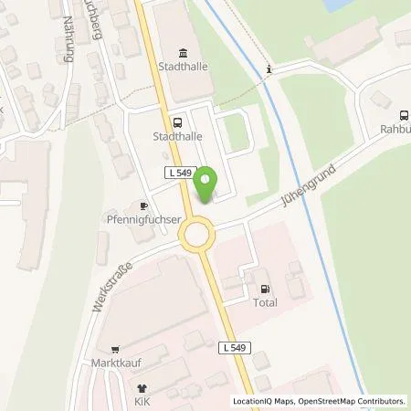 Standortübersicht der Tankstelle Westfalen Weser Ladeservice GmbH in 33142 Büren