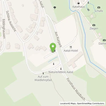 Standortübersicht der Tankstelle Westfalen Weser Ladeservice GmbH in 33181 Bad Wünnenberg