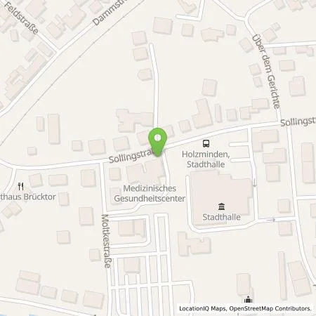 Standortübersicht der Tankstelle Westfalen Weser Ladeservice GmbH in 37603 Holzminden