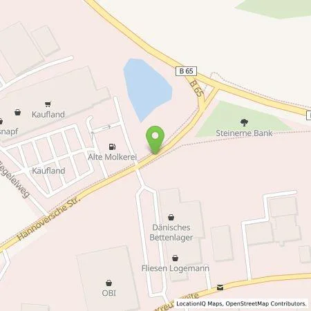 Standortübersicht der Tankstelle Westfalen Weser Ladeservice GmbH in 31675 Bückeburg